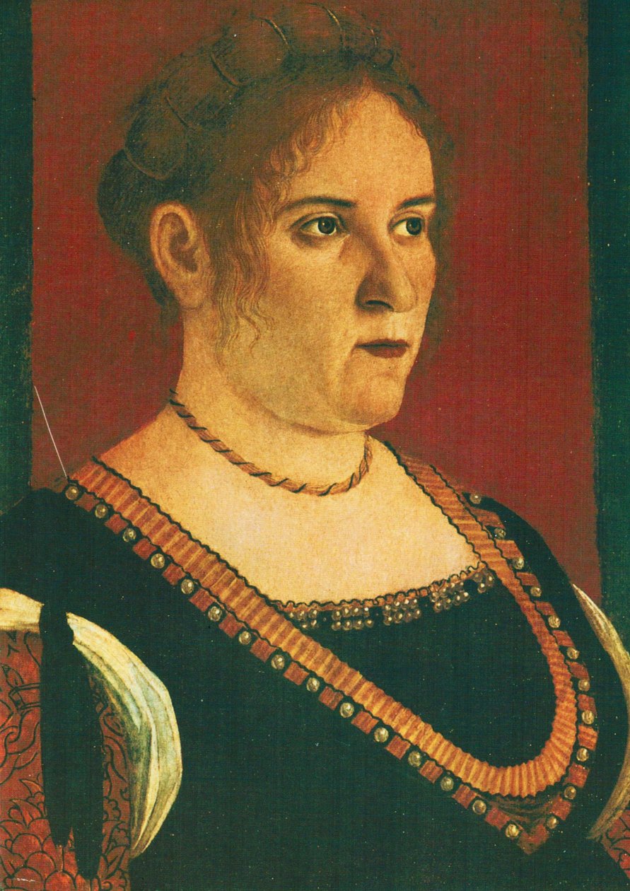 Portrait of a Woman by Vittore Carpaccio