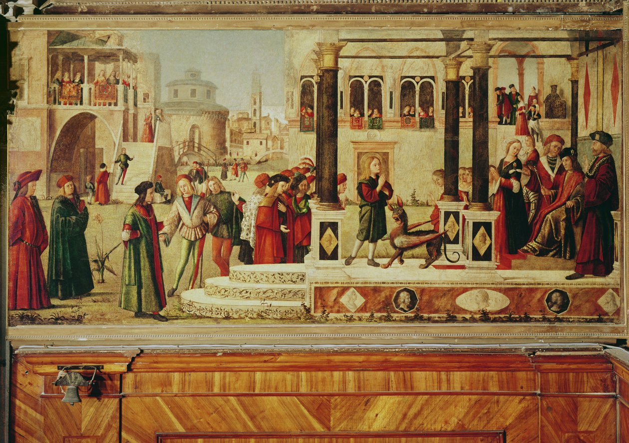 The Miracle of St. Tryphonius by Vittore Carpaccio