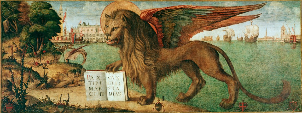 The lion of St Mark by Vittore Carpaccio