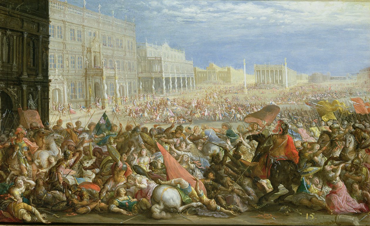 The Sack of the French by Vitus Heinrich