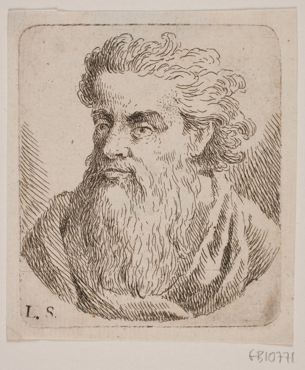 Bust of a Man by W.A. Müller