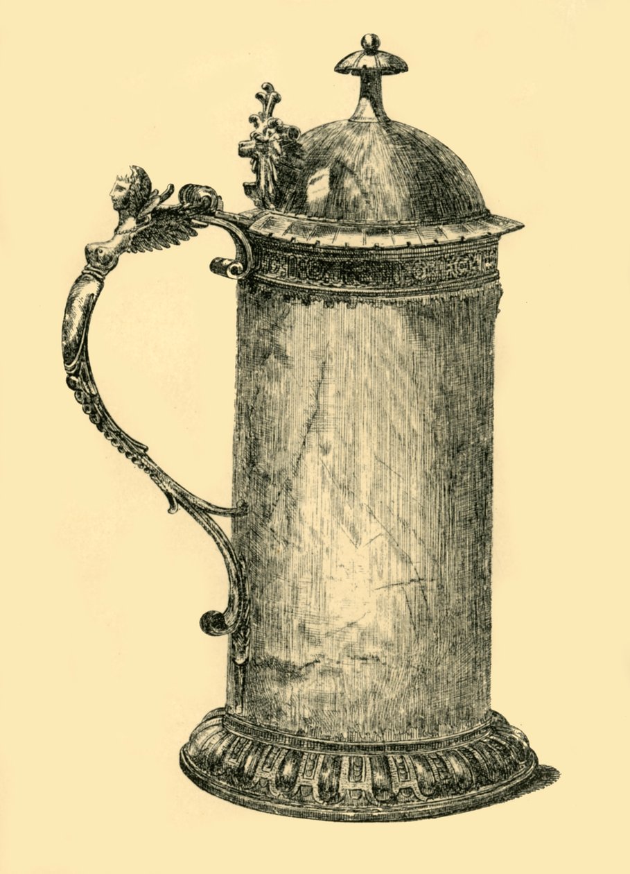 Tankard, Early 17th Century, 1881 by W. Harbutt