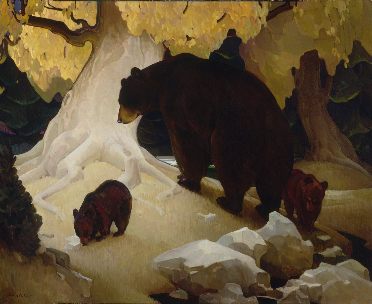 Fall in the Foothills by W. Herbert Dunton