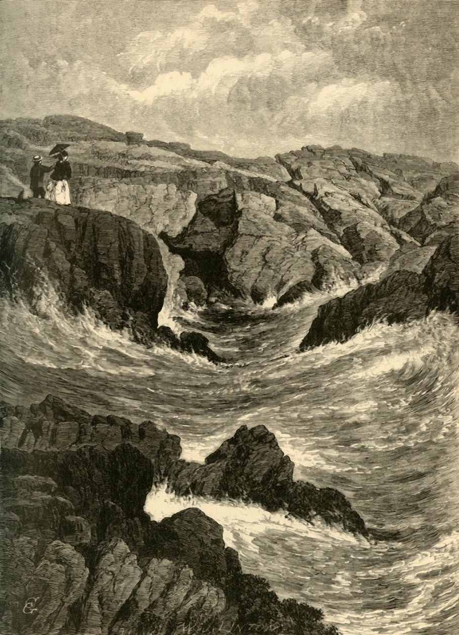 The Spouting Cave by W. J. Linton