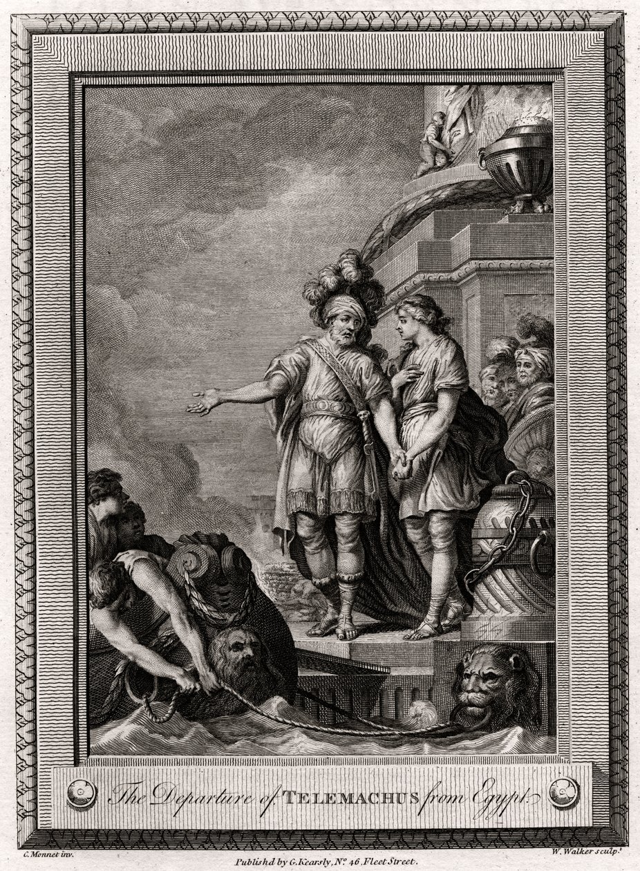 The Departure of Telemachus from Egypt by W. Walker