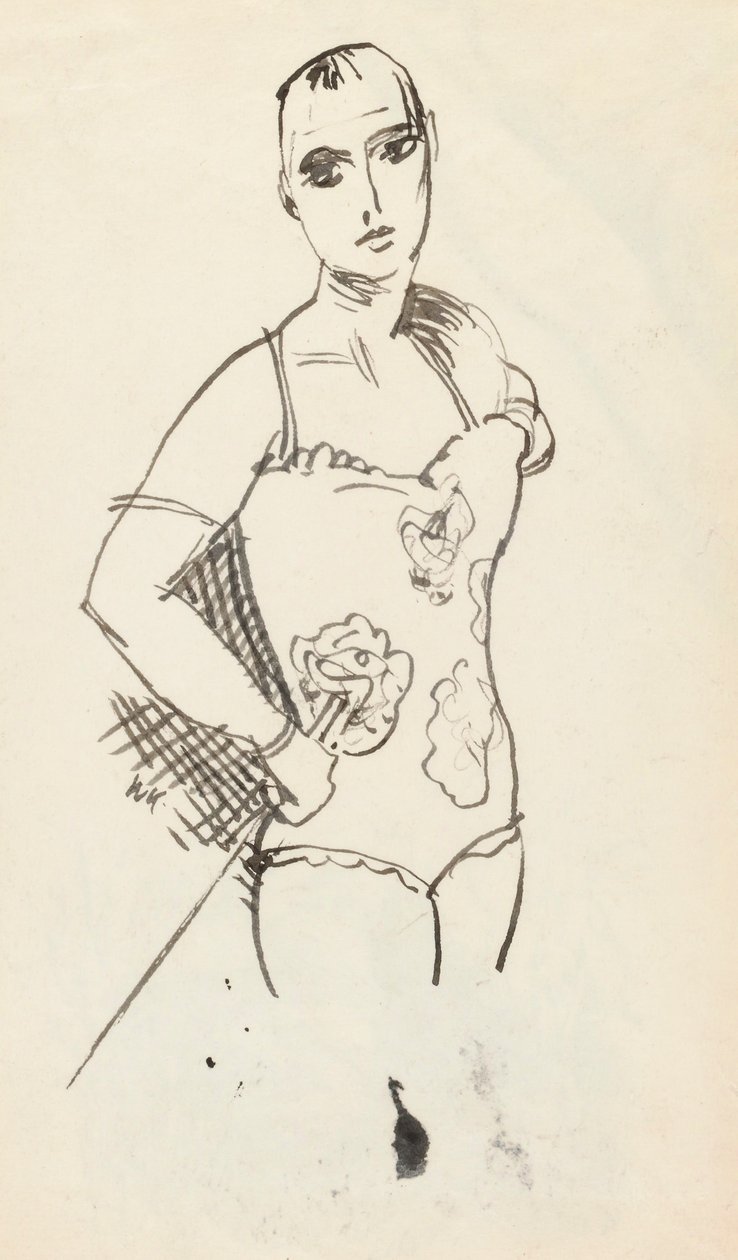 Female Acrobat by Walt Kuhn