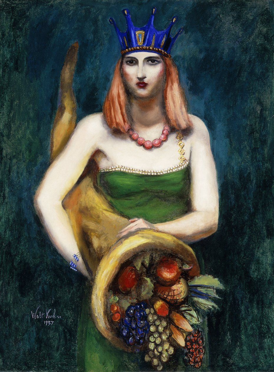 Girl with Cornucopia by Walt Kuhn