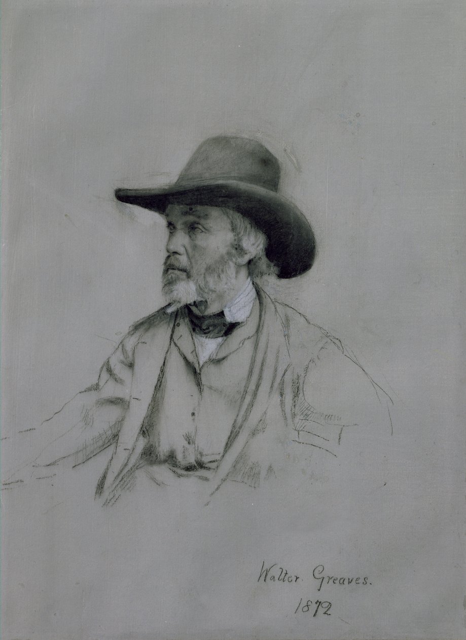 Thomas Carlyle by Walter Greaves