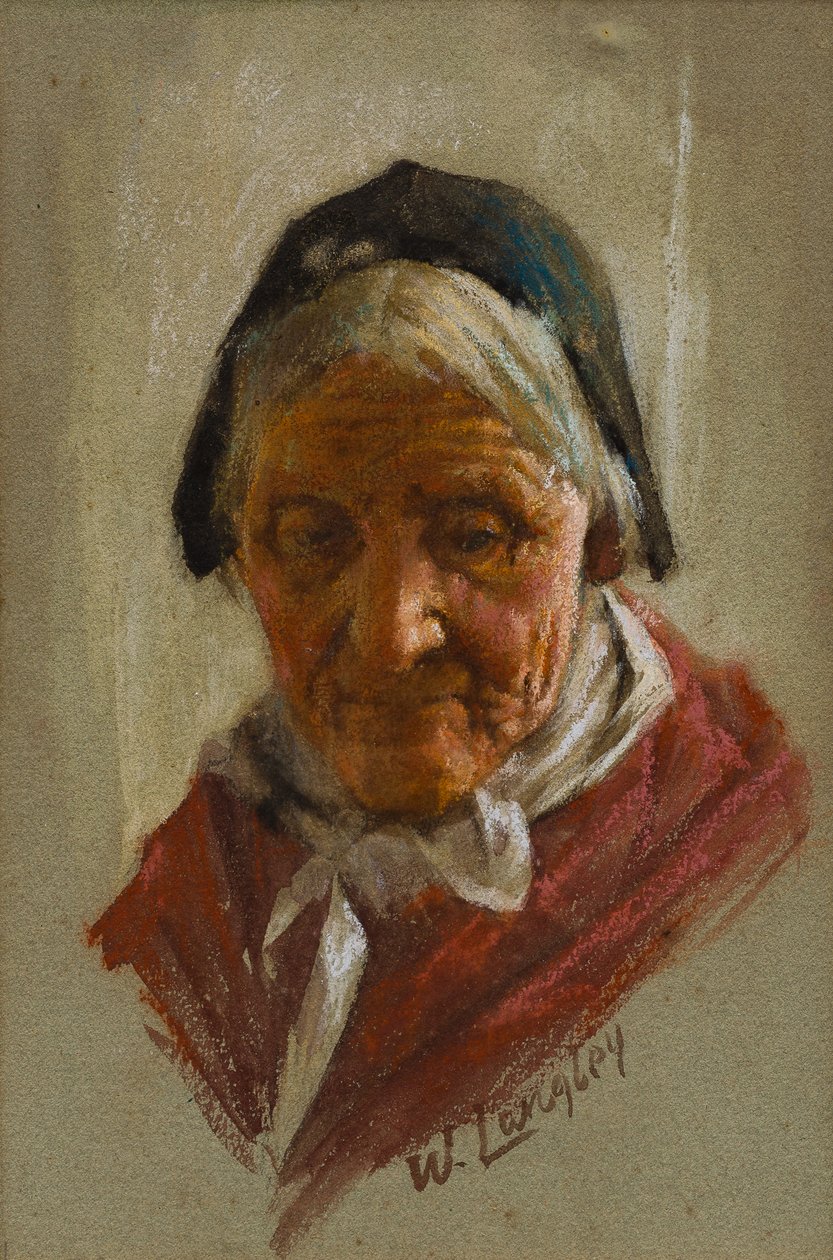 Old Lady by Walter Langley