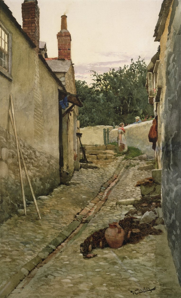 The Gossips by Walter Langley