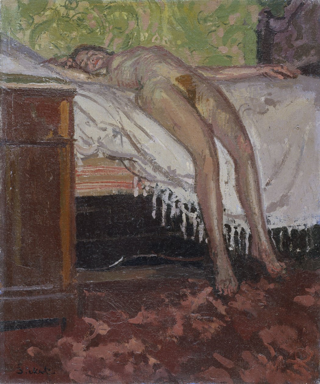 Reclining Nude by Walter Richard Sickert