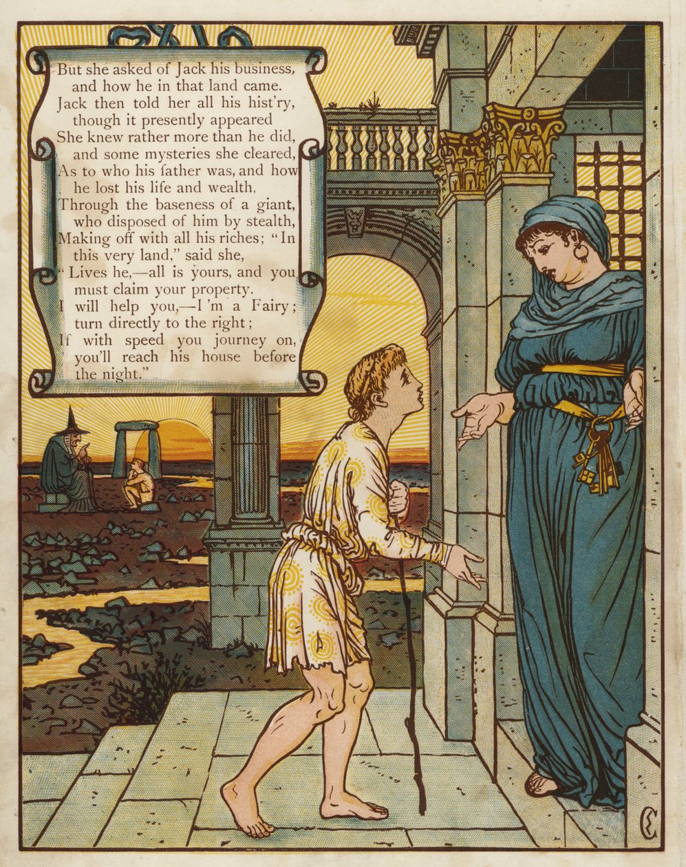 Jack and the Beanstalk by Walter Crane