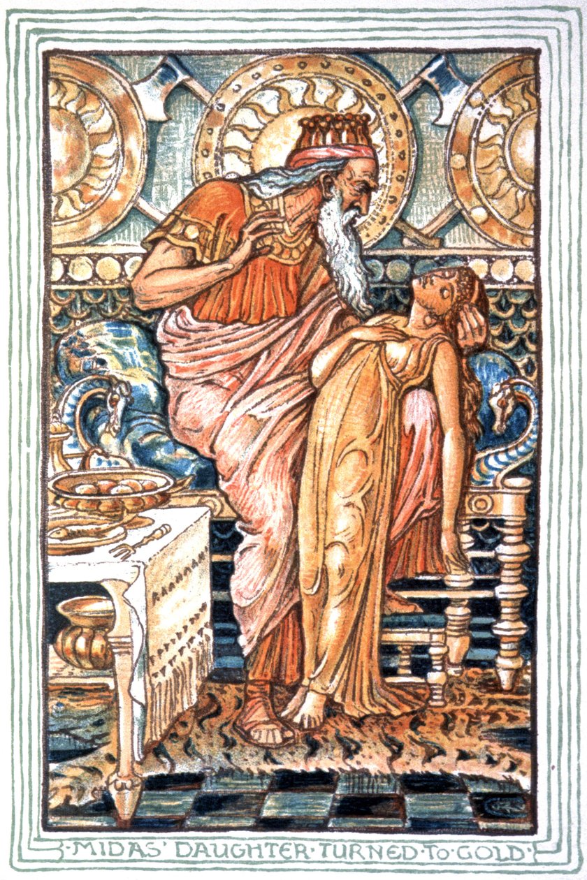 King Midas by Walter Crane