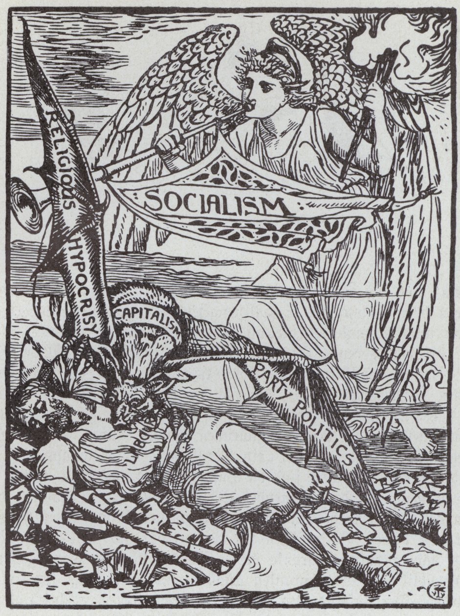 The Capitalist Vampire by Walter Crane