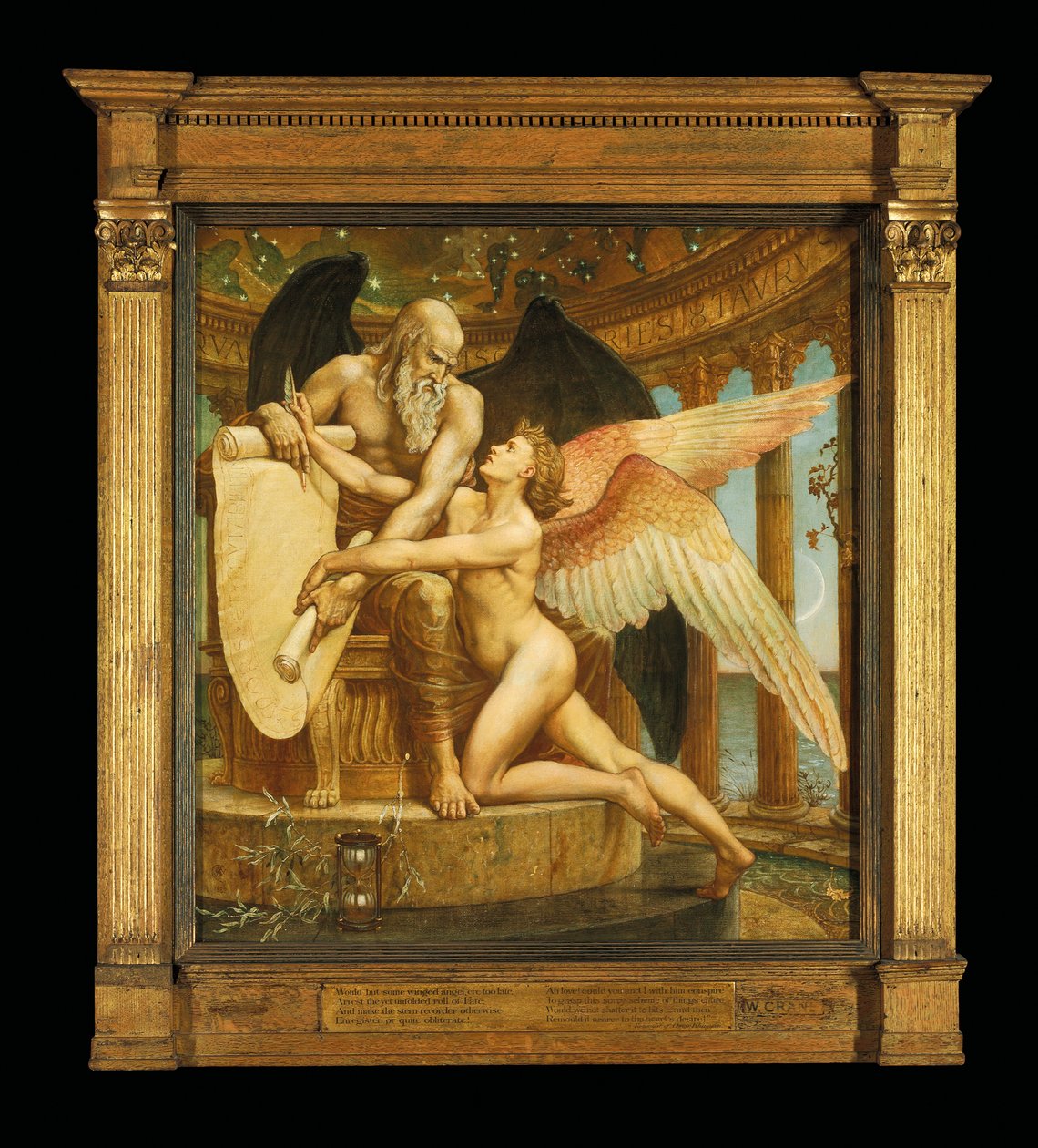 The Roll of Fate by Walter Crane