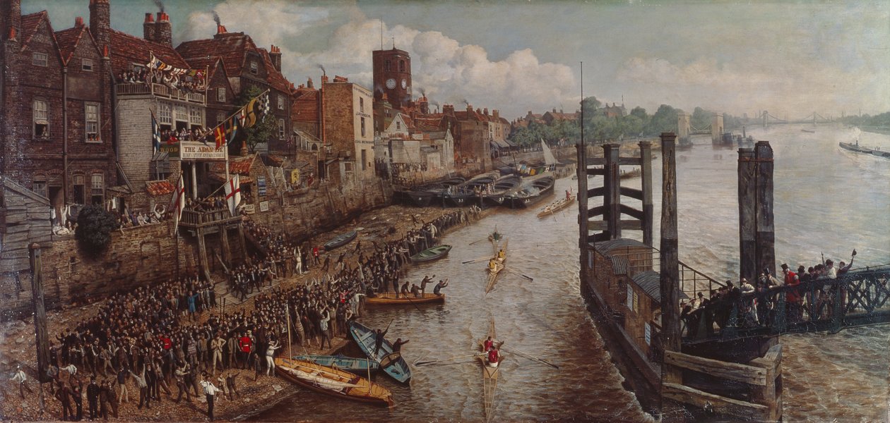 Chelsea Regatta by Walter Greaves