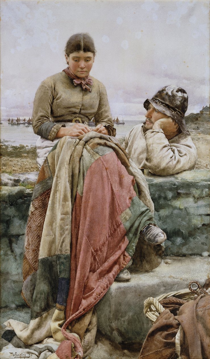 A Lover and His Lass by Walter Langley