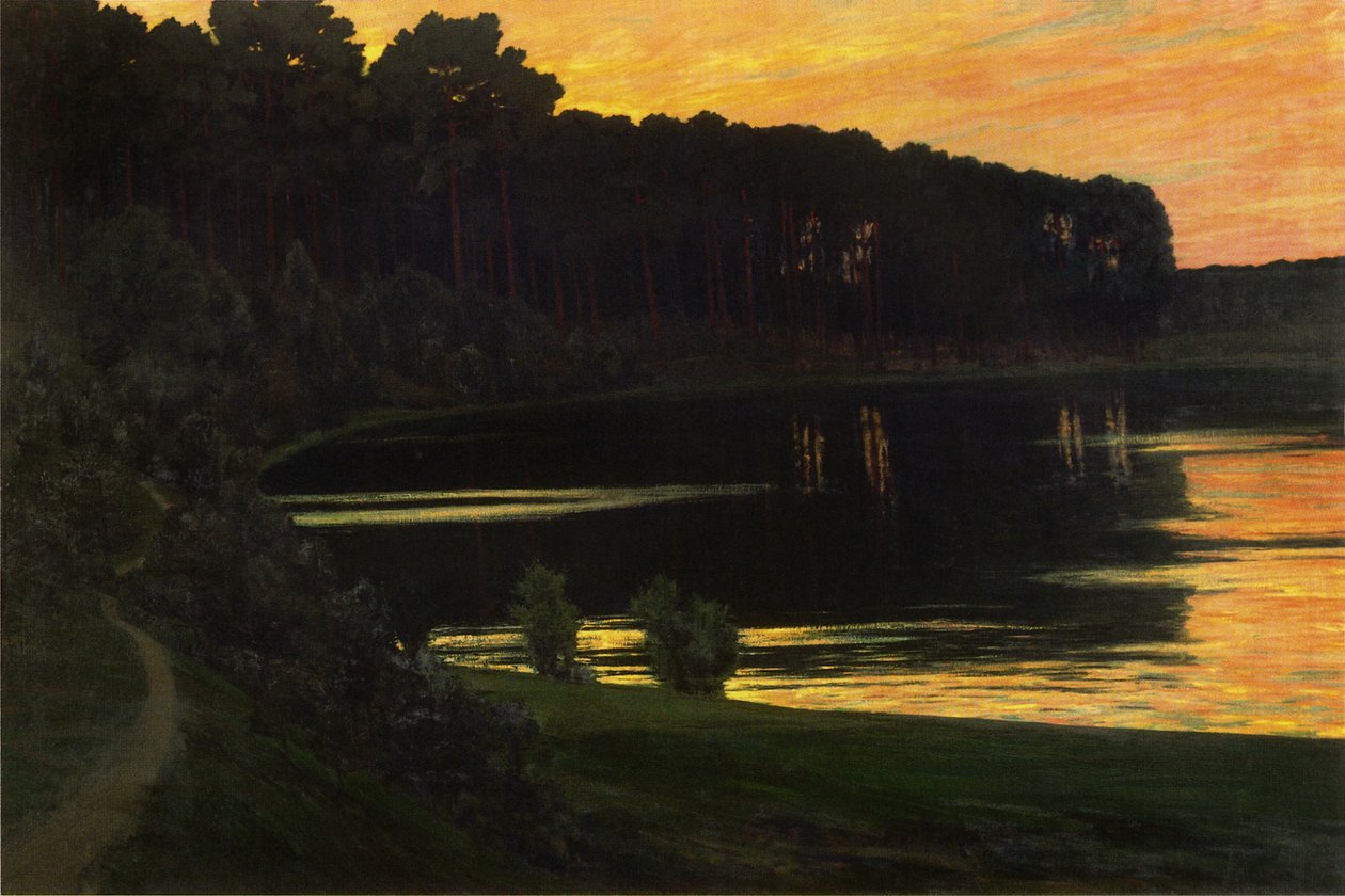 Lake Grunewald by Walter Leistikow