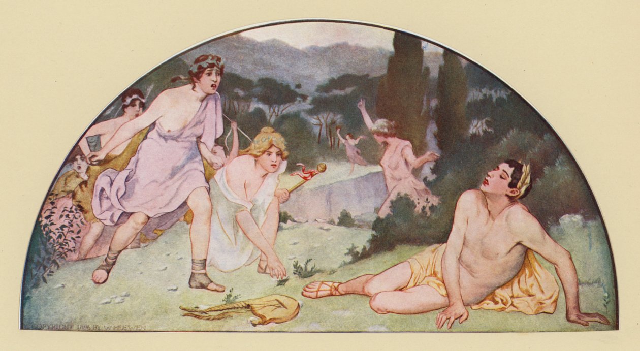 Orpheus Slain by the Bacchantes by Walter MacEwen