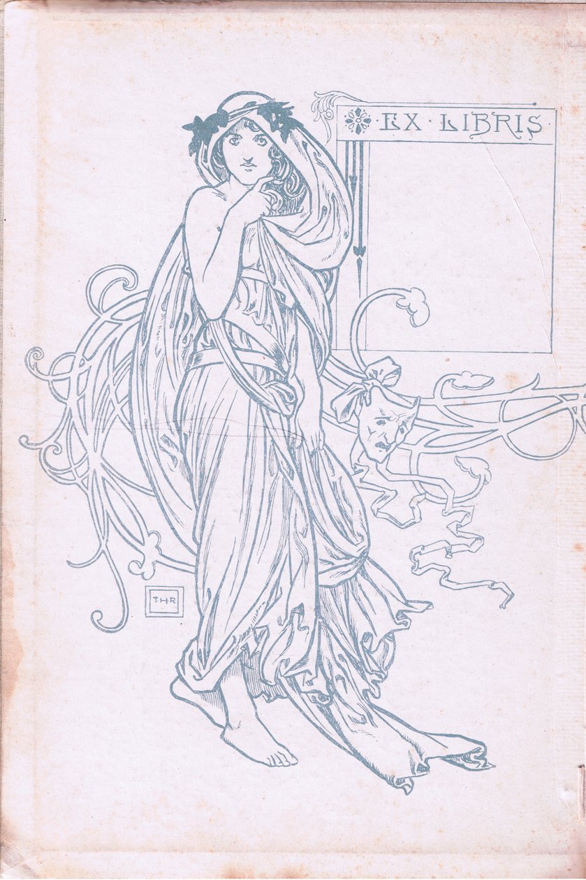 Internal Cover Design (Green and White) by Walter Paget