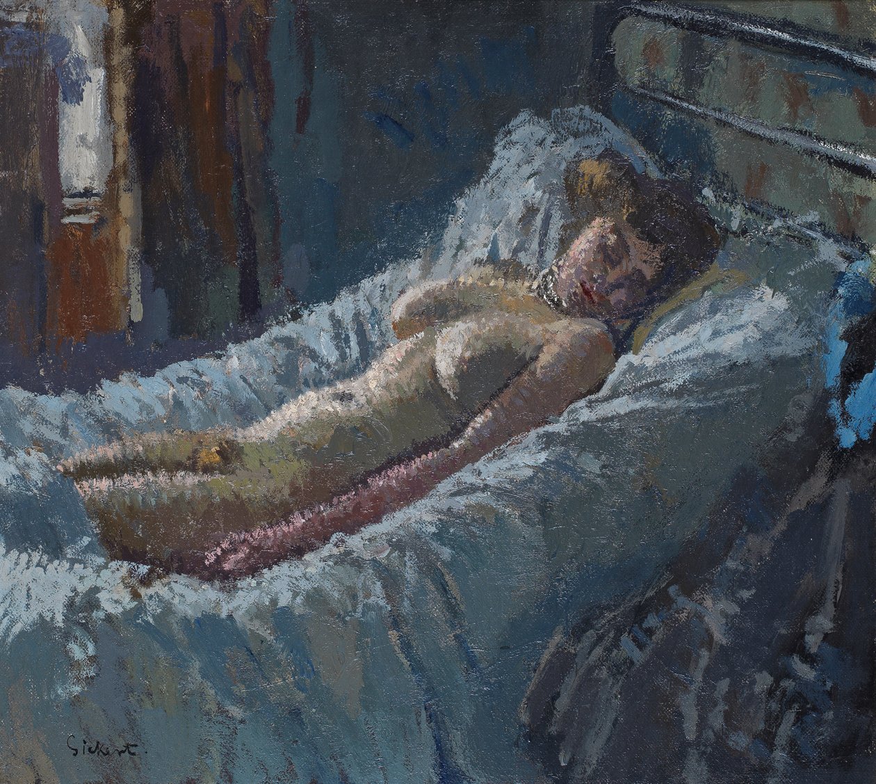 Mornington Crescent Nude, c.1907 by Walter Richard Sickert