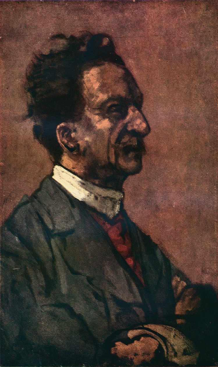 Portrait of Fred Winter by Walter Richard Sickert