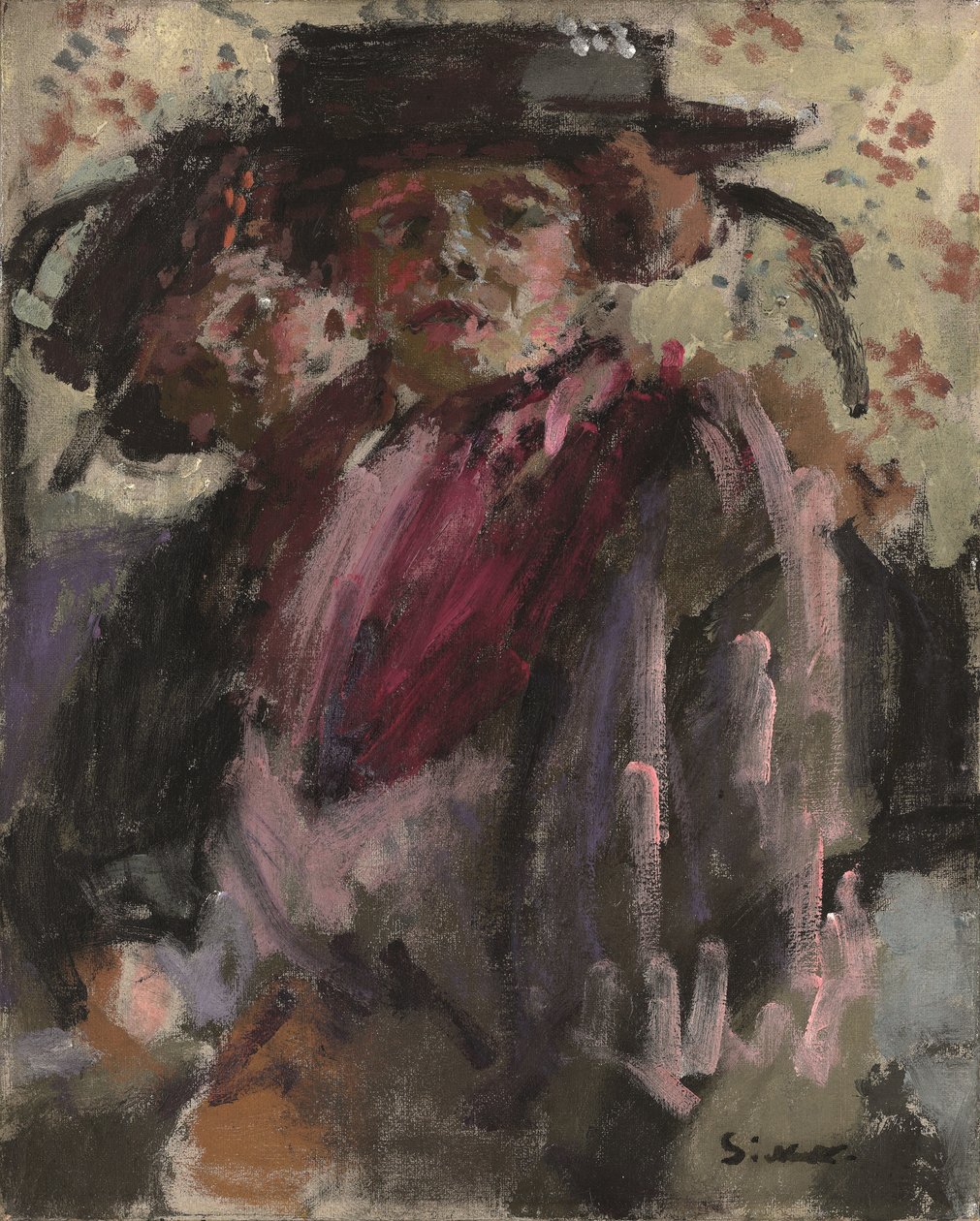 The Flower Girl; Two Women by Walter Richard Sickert