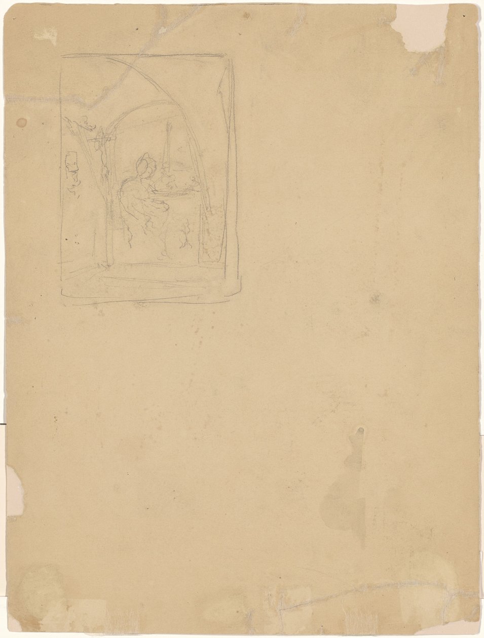 Study of an Interior by Walter Shirlaw
