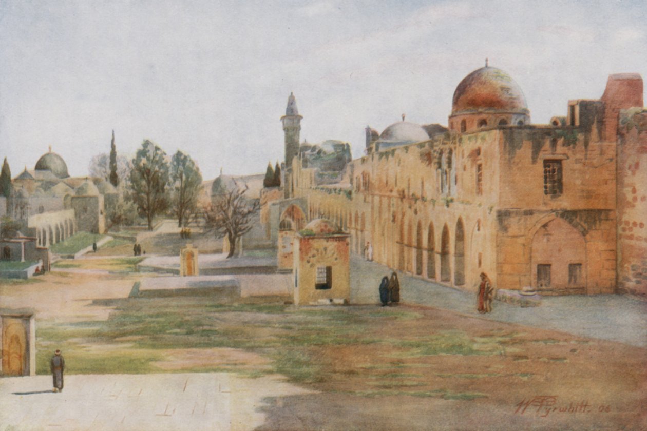 Haram Es Shereef, Jerusalem by Walter Spencer Stanhope Tyrwhitt