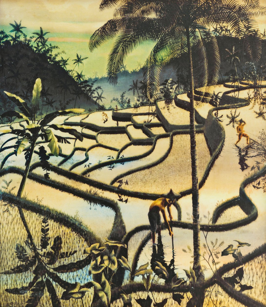 Preanger Landscape by Walter Spies