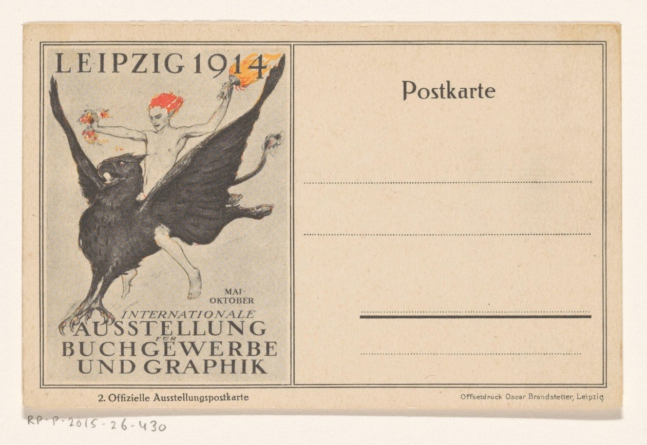 Genius on a Griffin by Walter Tiemann