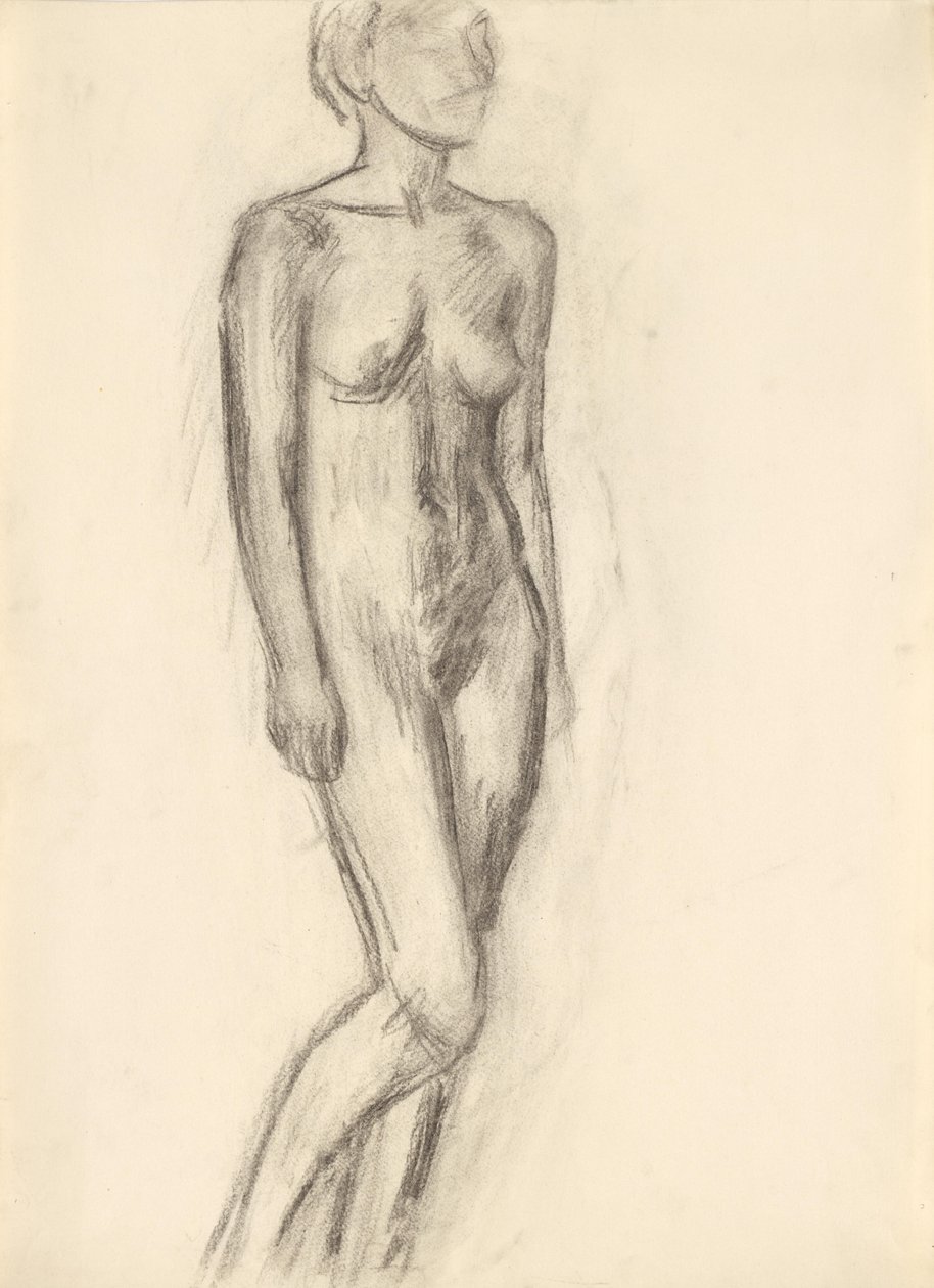 Study of a Nude by Walther Gamerith