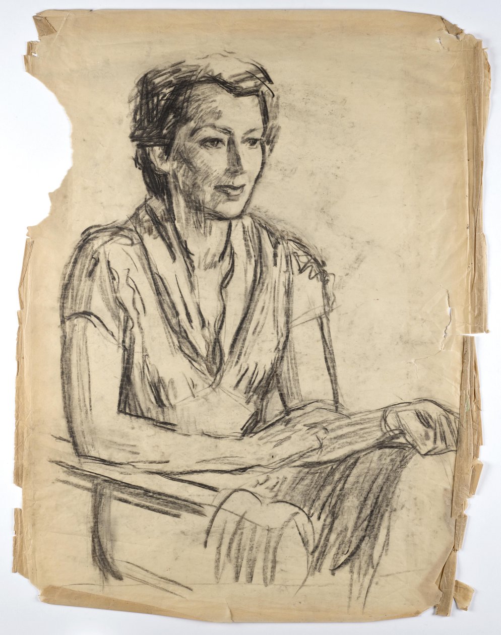 Portrait of Frauke Lauterbach by Walther Gamerith