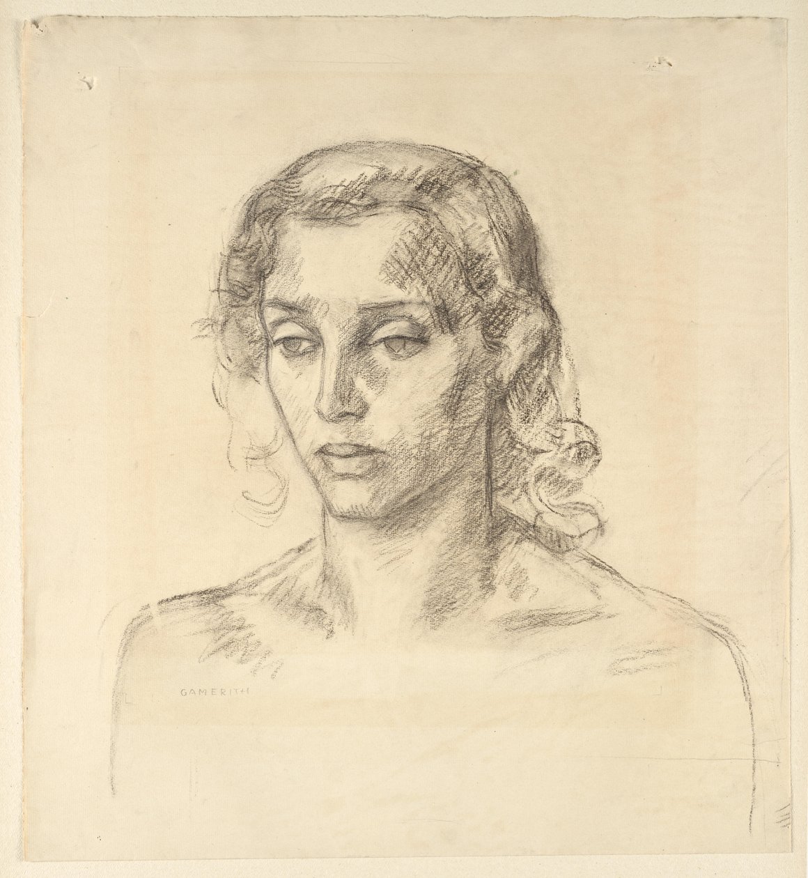 Portrait of a Lady by Walther Gamerith