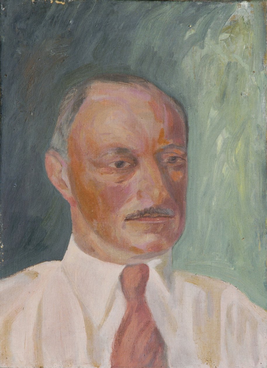 Portrait of a Gentleman by Walther Gamerith