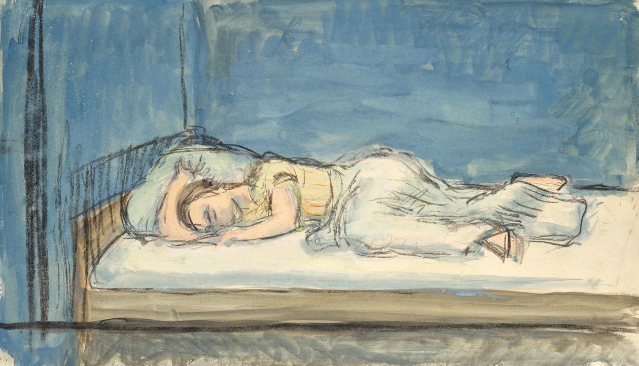 Resting Woman by Walther Gamerith