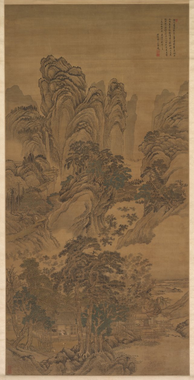 Landscape by Wang Hui