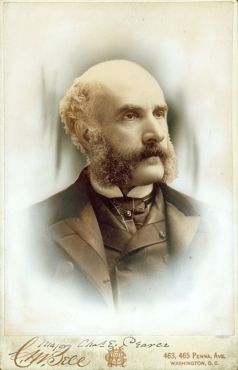 Bust Portrait of Charles E. Pearce by Washington D.C. C.M. Bell