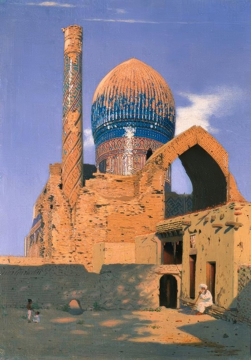 Gur-Emir Mausoleum in Samarkand by Wassili W. Werestschagin