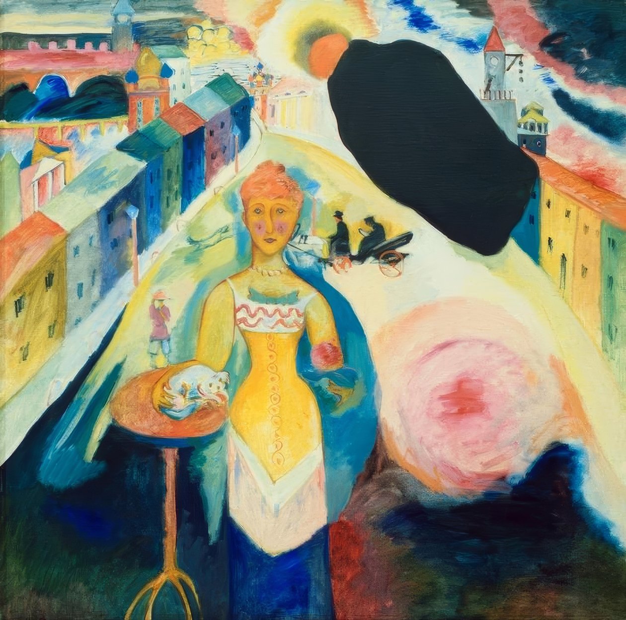 Lady in Moscow by Wassily Kandinsky