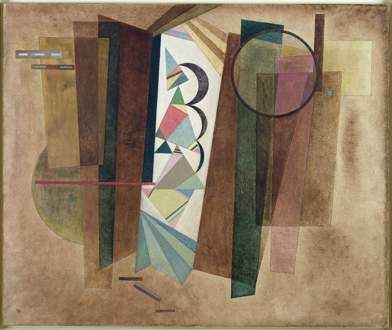 Development in Brown, 1933 by Wassily Kandinsky