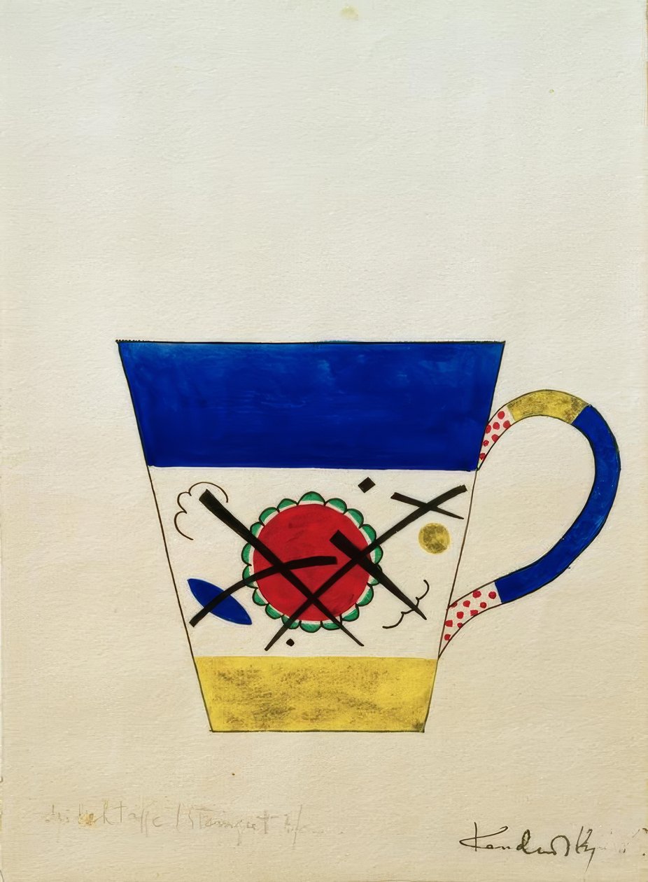 Design for a Milk Cup by Wassily Kandinsky