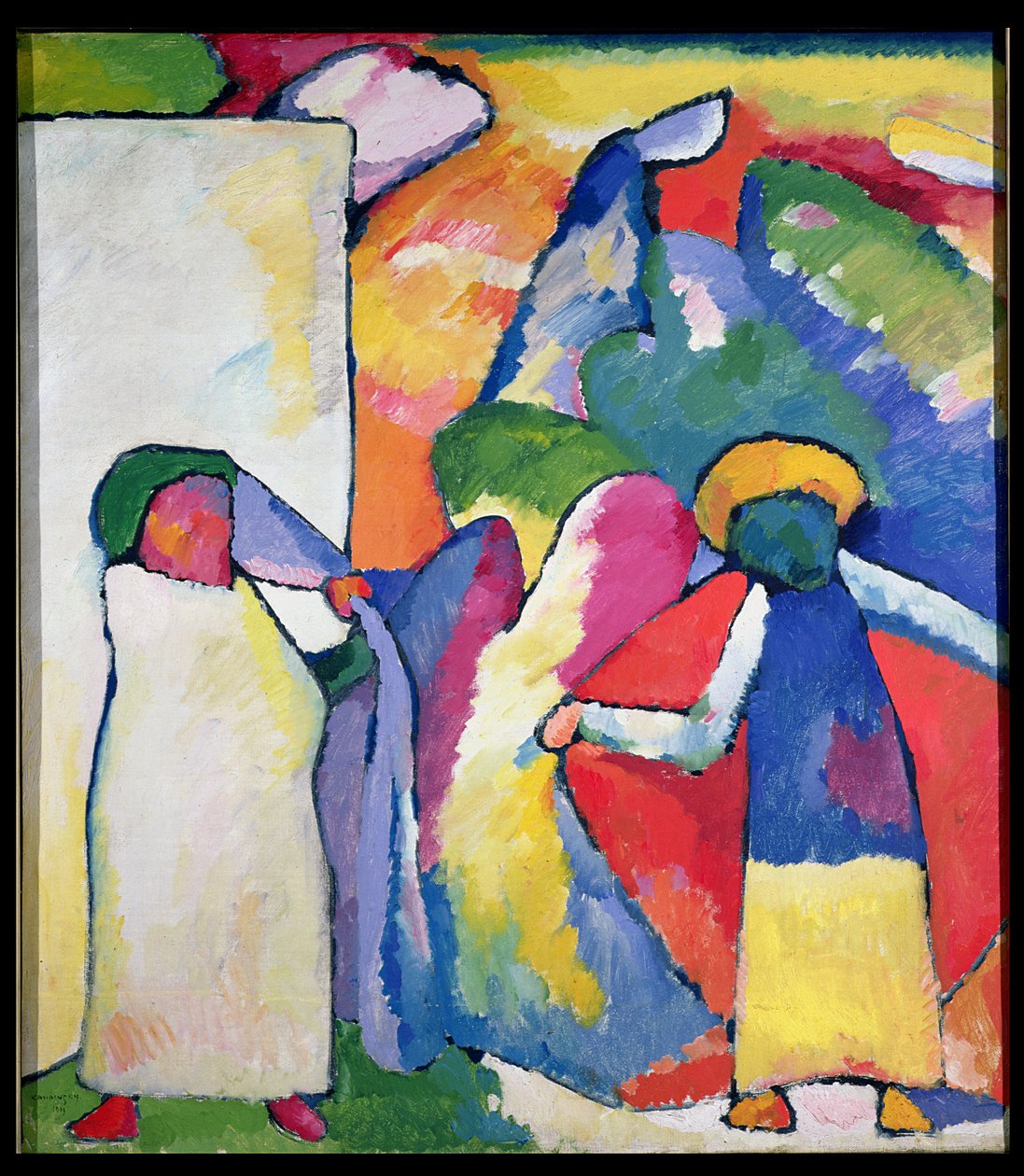 Improvisation No. 6 (Africans) by Wassily Kandinsky