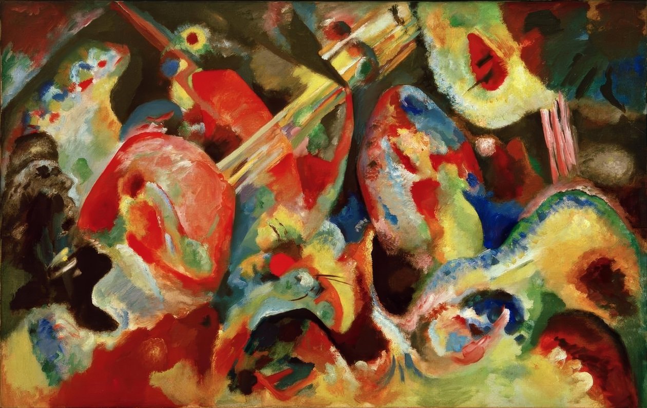 Improvisation Deluge by Wassily Kandinsky