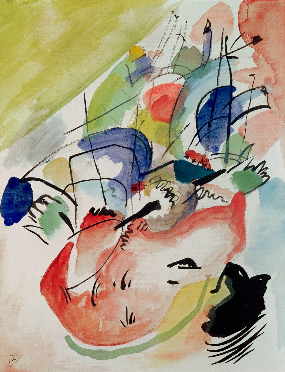Improvisation XXXI, 1913 by Wassily Kandinsky