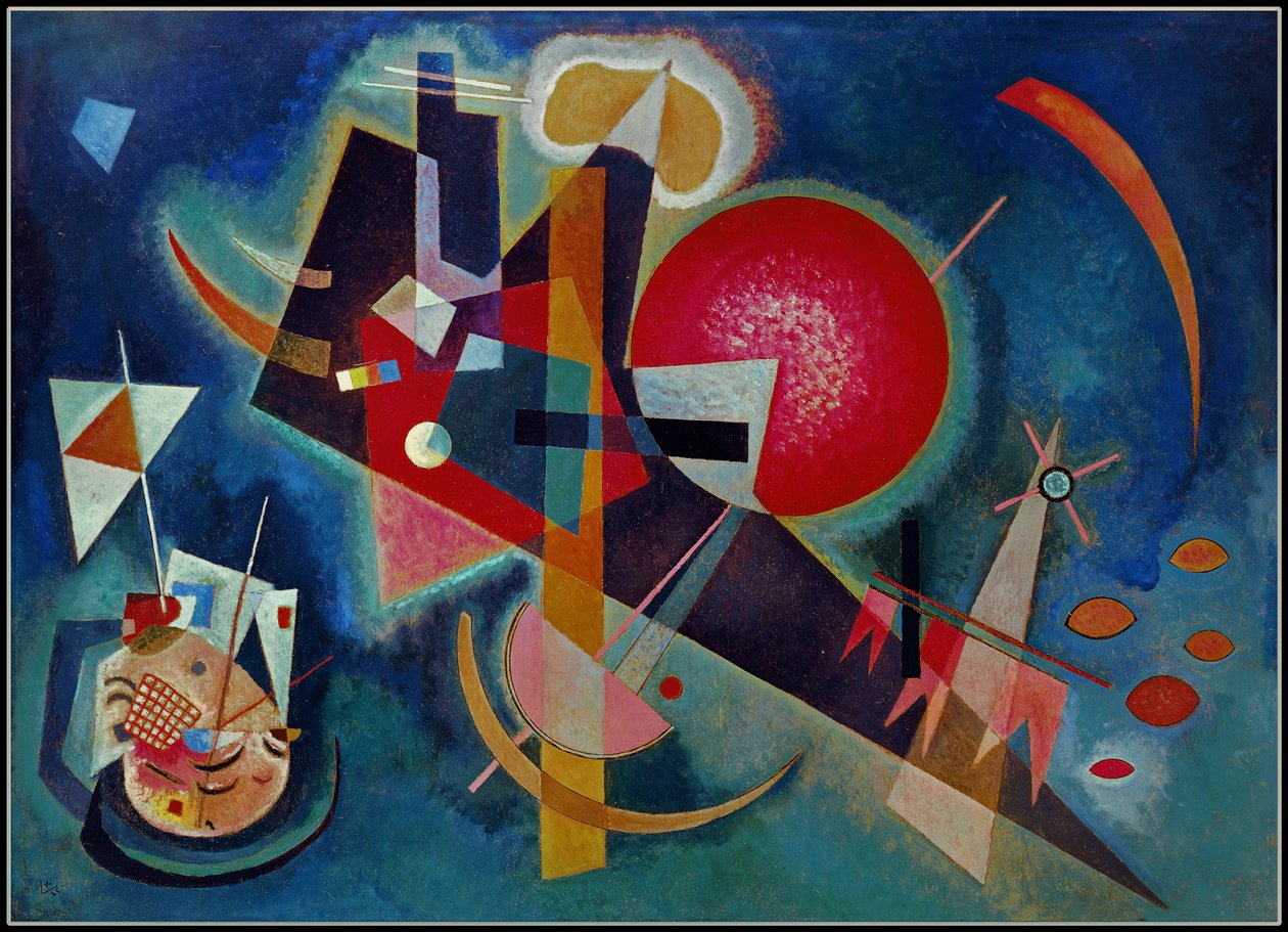 In Blue, 1925 by Wassily Kandinsky