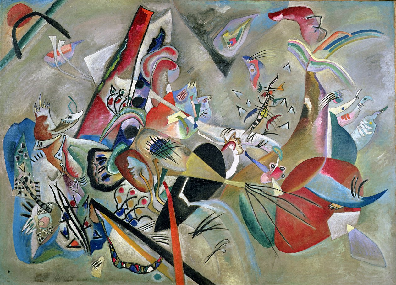 In the Grey by Wassily Kandinsky