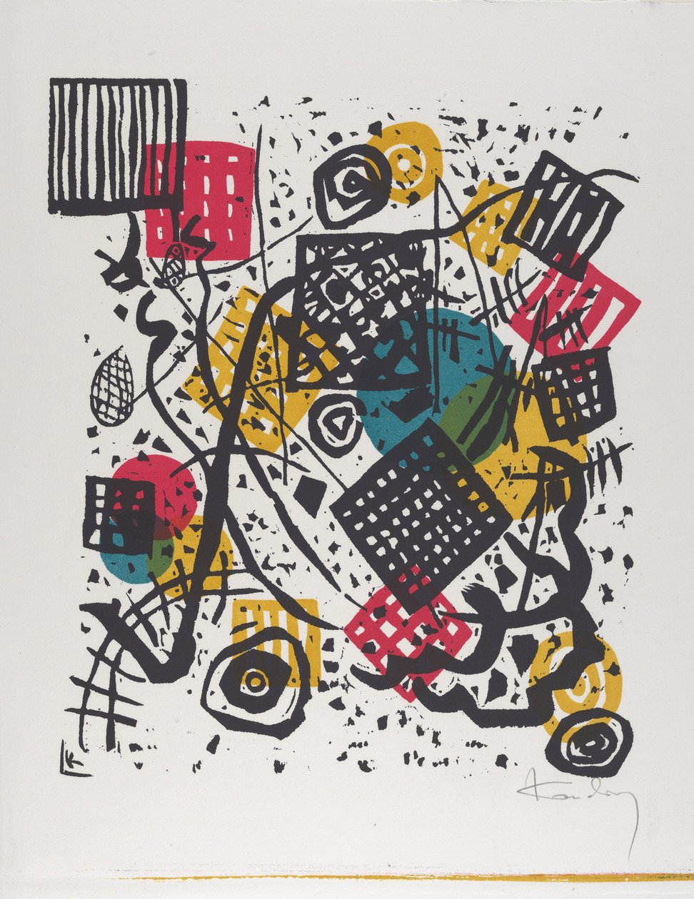 Small Worlds V, 1922 by Wassily Kandinsky