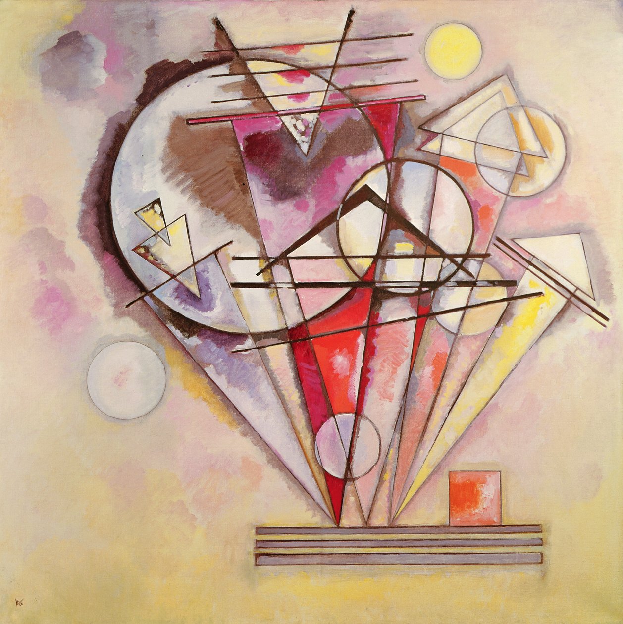 On the Points by Wassily Kandinsky