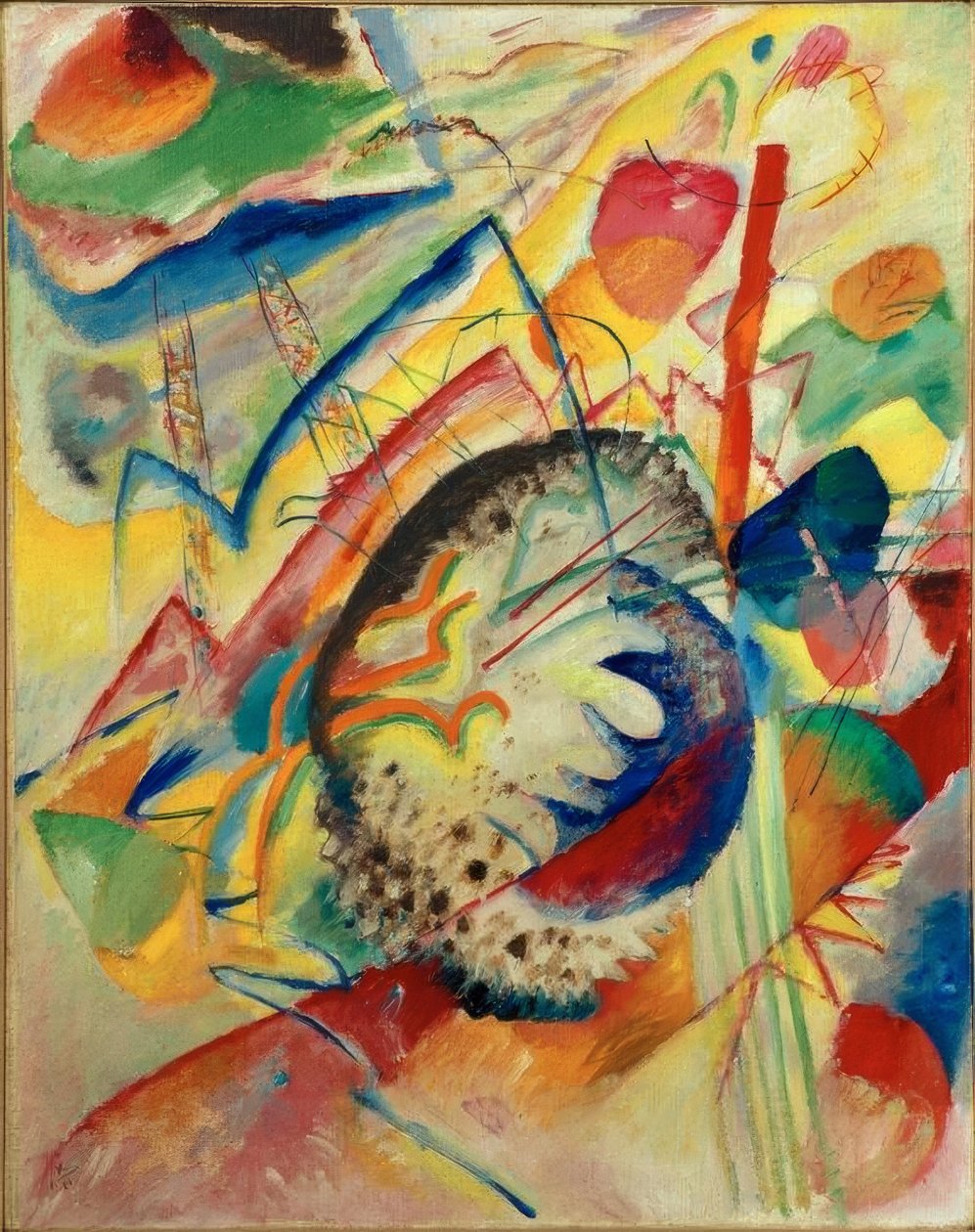 Untitled Improvisation II by Wassily Kandinsky
